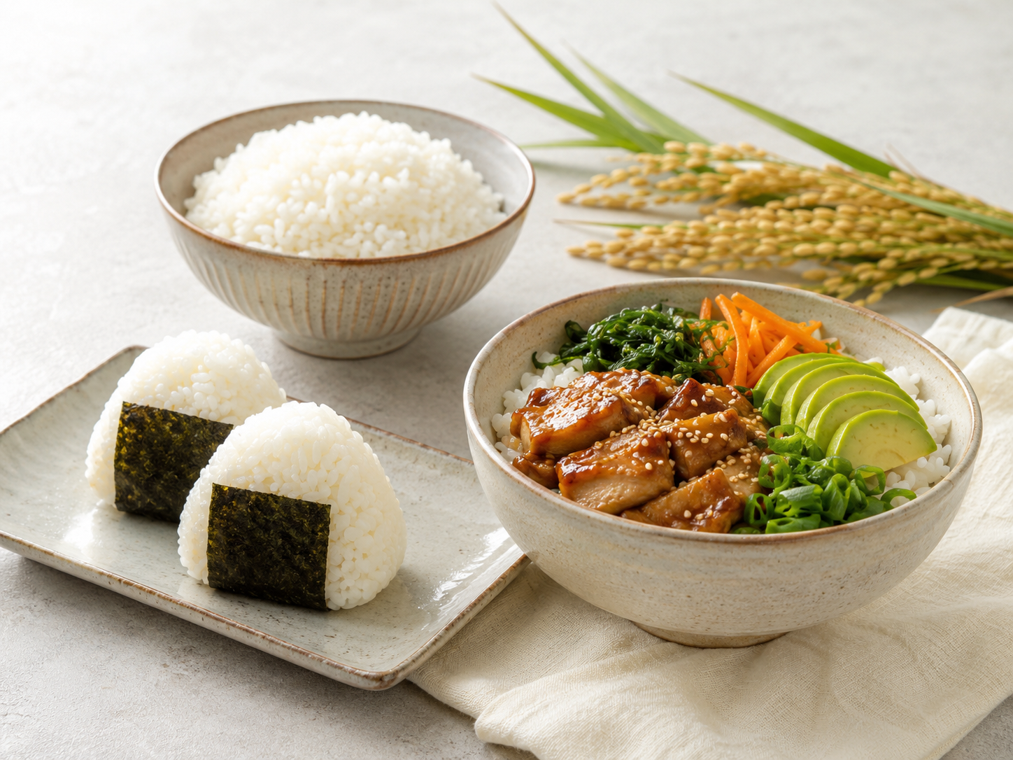 飯糰與米飯料理示範